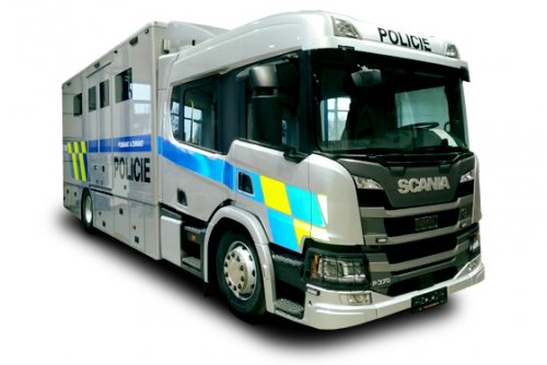 Policie - polep Scania