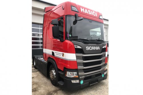 Hasiči - polep Scania